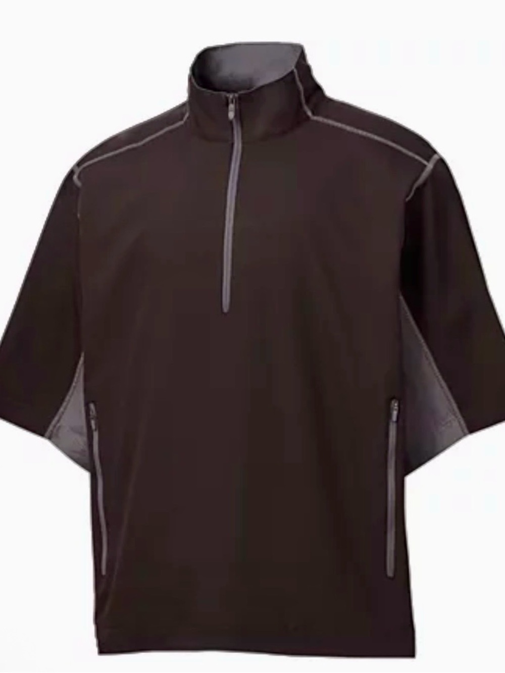 New FootJoy FJ Men’s Sport Short Sleeve Golf Wind shirt Size Medium Retail $90